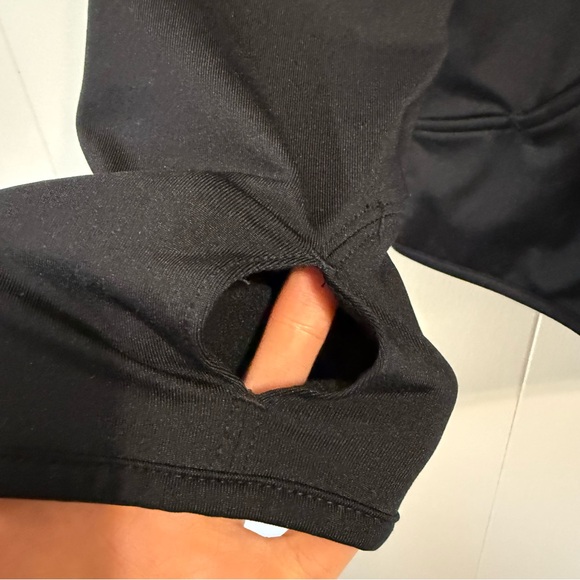 K State Rowing Sport-Tek Black Quarter-Zip Collared Sweatshirt Top Woman’s XL - Picture 5 of 6